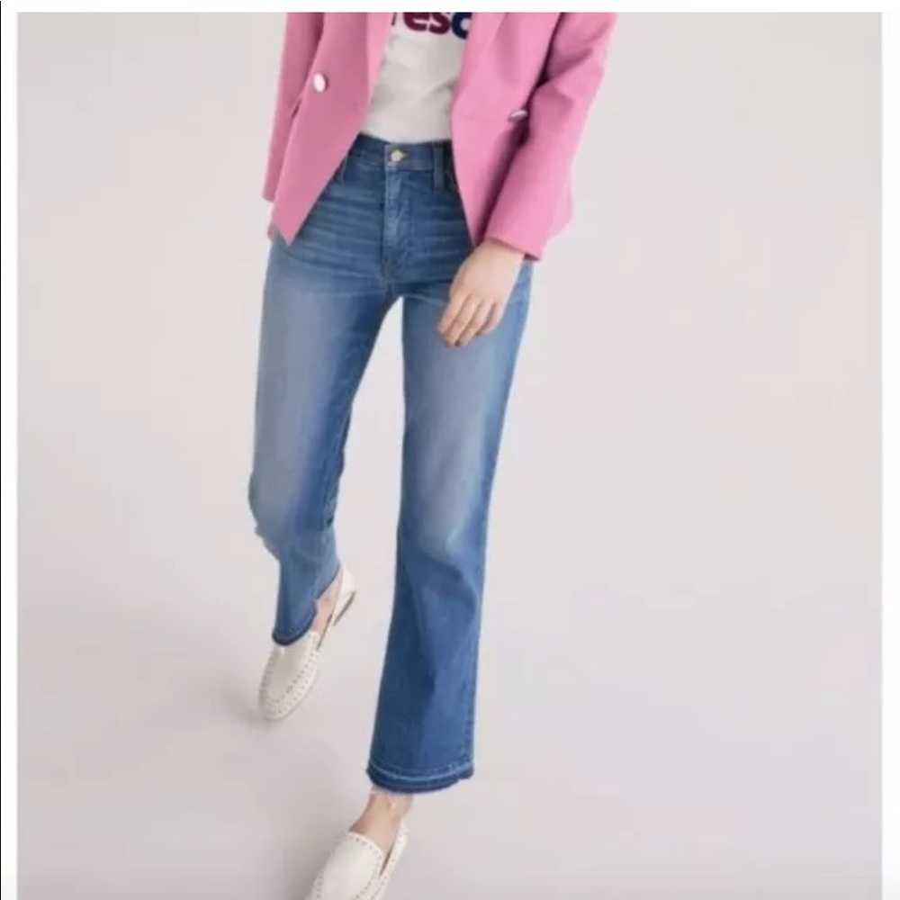 J Crew Billie Demi Boot Crop Jeans